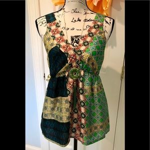Anthropologie Silk top